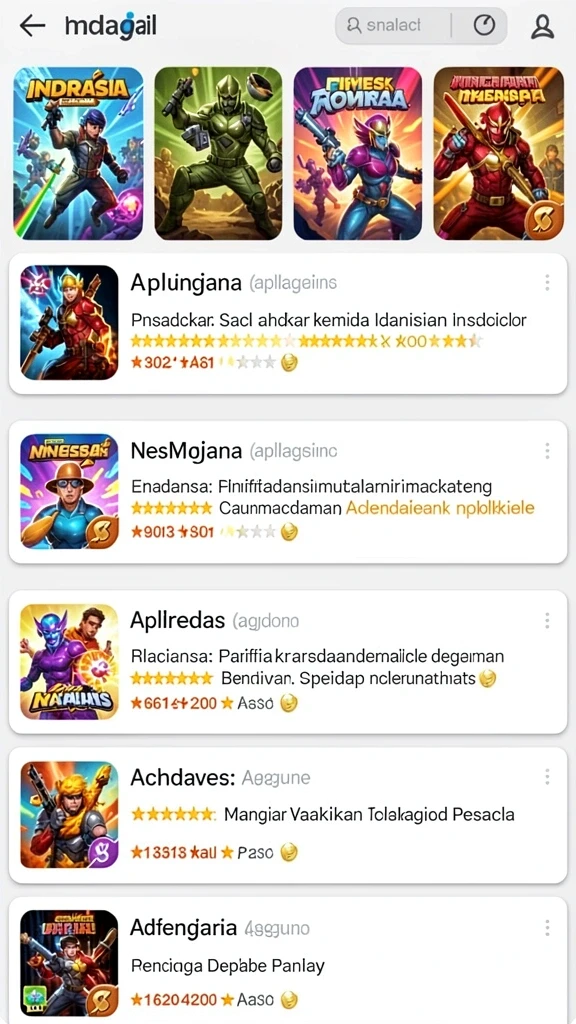 8180 - Screenshot menunjukkan upgrade karakter dengan efek visual menarik.