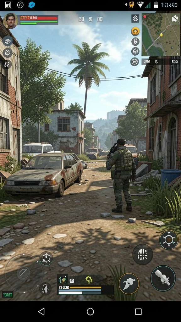 bomtoto - Tangkapan layar memperlihatkan interaksi multiplayer yang seru.