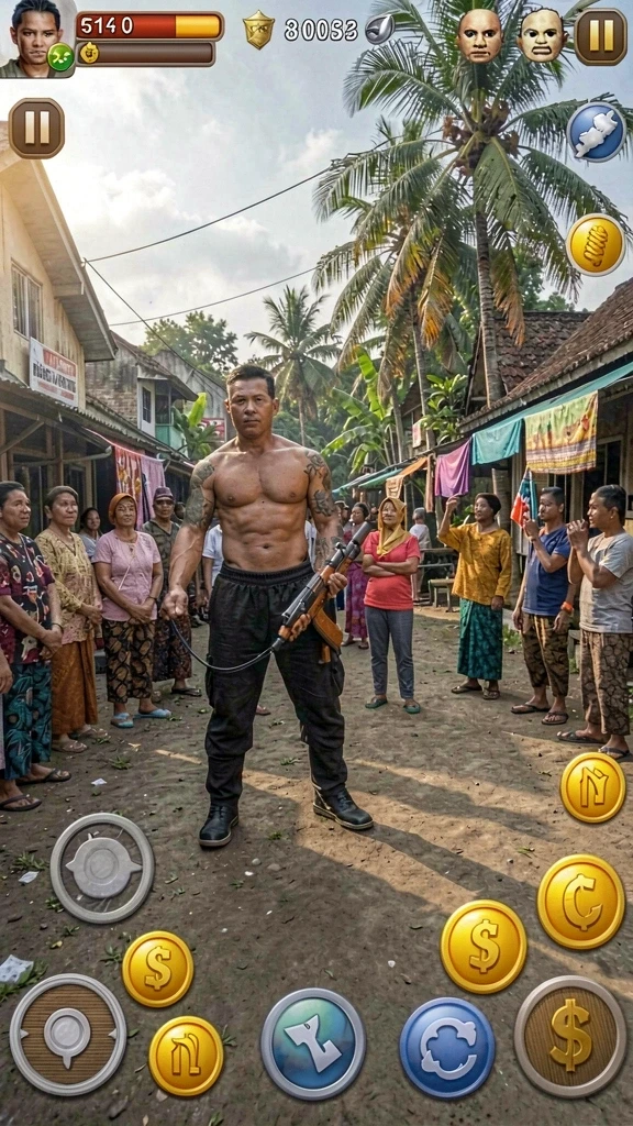 jin33 - Screenshot memperlihatkan grafis menawan dan efek visual yang memukau.
