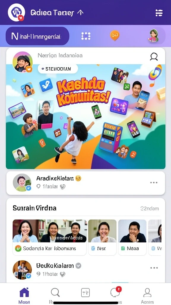 mesirtoto - Screenshot menampilkan fitur interaksi sosial para pemain.