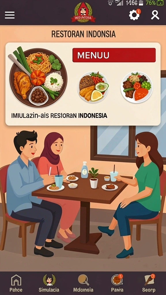 musangwin - Tampilan antarmuka yang menarik dan mudah digunakan.