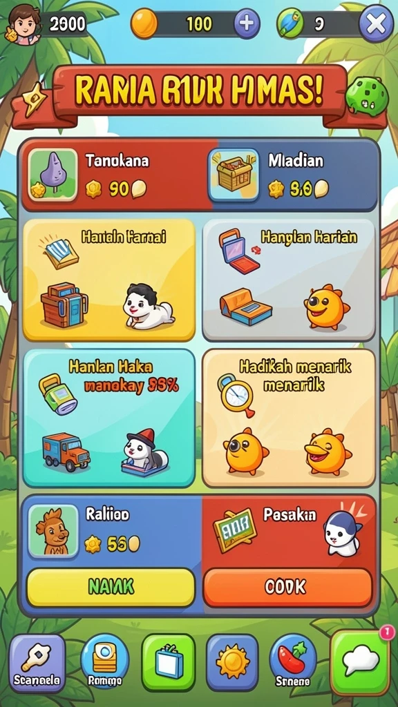 paktoto - Screenshot menunjukkan grafis indah dari latar permainan.