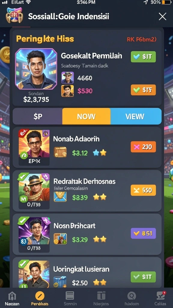 rich7 - Fitur multiplayer untuk bermain bersama teman.